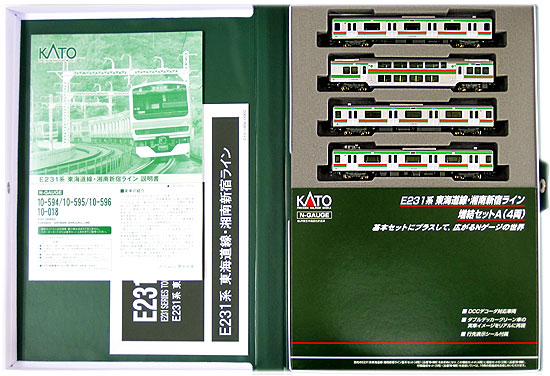 公式]鉄道模型(10-595E231系 東海道線・湘南新宿ライン 4両増結Aセット