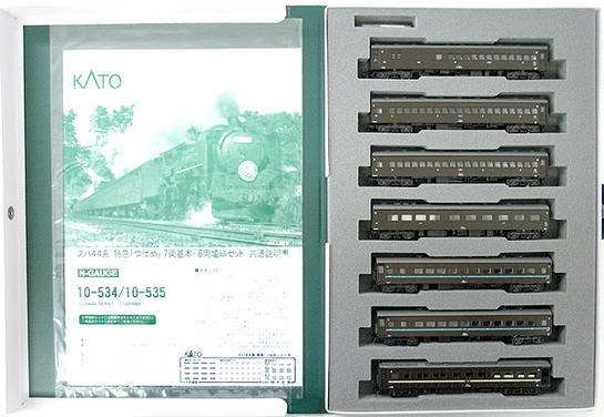 公式]鉄道模型(10-534スハ44系 特急「つばめ」7両基本セット)商品詳細