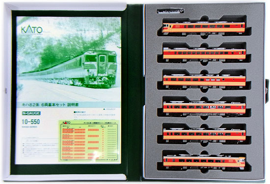 公式]鉄道模型(10-550キハ82系 6両基本セット)商品詳細｜KATO(カトー 