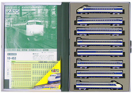 公式]鉄道模型(10-453+10-4540系2000番台 東海道・山陽新幹線 基本+