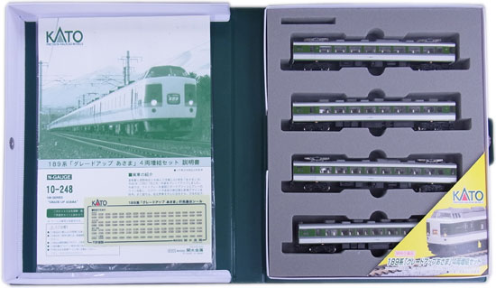 公式]鉄道模型(10-248189系「グレードアップあさま」4両増結セット