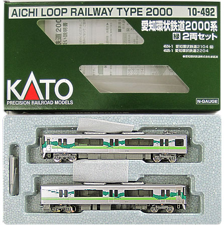 公式]鉄道模型(10-492愛知環状鉄道 2000系 緑 2両セット)商品詳細 