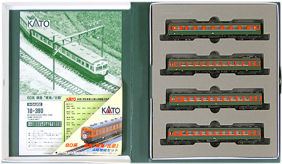 公式]鉄道模型(10-38080系 準急「東海・比叡」 4両増結セット)商品詳細 