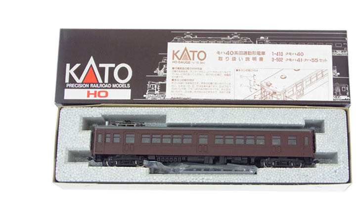 公式]鉄道模型(1-410クモハ40)商品詳細｜KATO(カトー)｜ホビーランドぽち