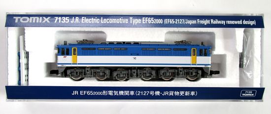 公式]鉄道模型(7135JR EF65-2000形 電気機関車 (2127号機・JR貨物更新 