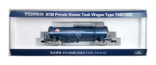 公式]鉄道模型(8730私有貨車 タキ1000形 (日本オイルターミナルC))商品 