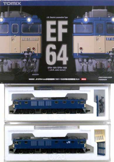 公式]鉄道模型(98990JR EF64-1000形 電気機関車 (1001号機1028号機復活 ...