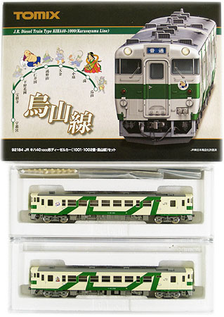 公式]鉄道模型(92184JR キハ40-1000形 ディーゼルカー (1001・1002番