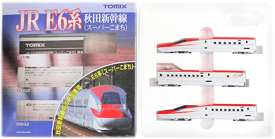 公式]鉄道模型(92489JR E6系 秋田新幹線(こまち) 3両基本セット)商品