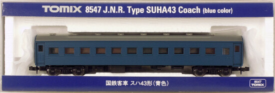 公式]鉄道模型(8547国鉄客車 スハ43形 (青色))商品詳細｜TOMIX ...