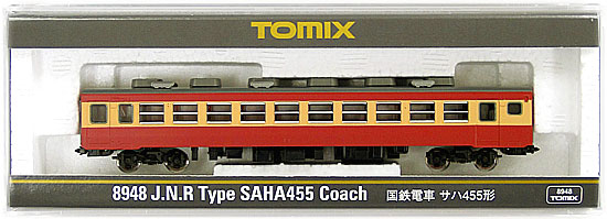公式]鉄道模型(8948国鉄電車 サハ455形)商品詳細｜TOMIX(トミックス 