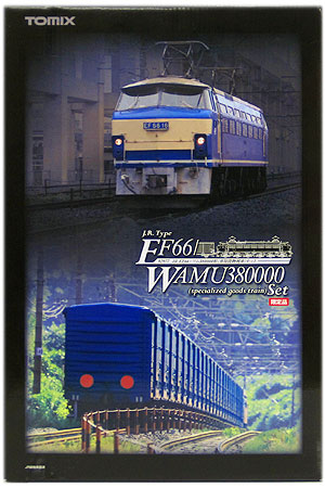 公式]鉄道模型(92977JR EF66・ワム380000形 (専用貨物列車) 35両セット 