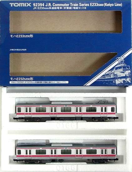 公式]鉄道模型(92394JR E233-5000系 通勤電車 (京葉線) 2両増結セットB