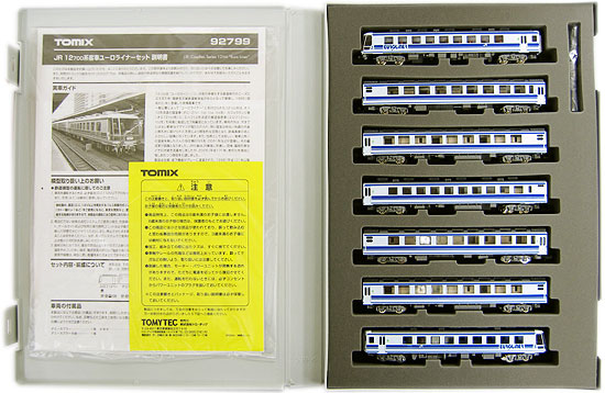 公式]鉄道模型(92799JR 12-700系客車ユーロライナー 7両セット)商品