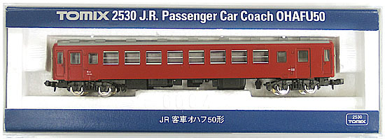 公式]鉄道模型(2530JR客車 オハフ50形)商品詳細｜TOMIX(トミックス