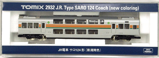 公式]鉄道模型(2932JR電車 サロ124形 (新湘南色))商品詳細｜TOMIX 