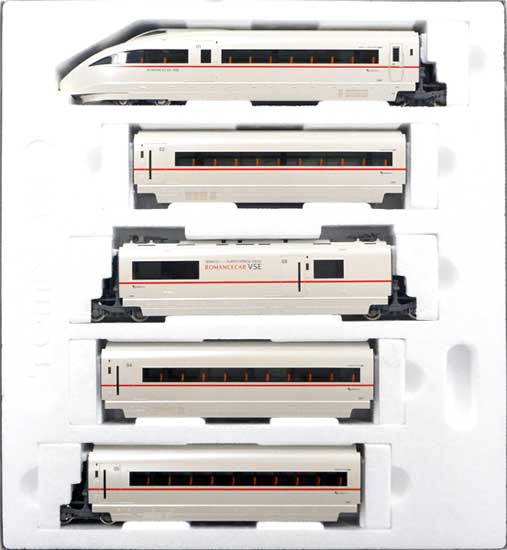 公式]鉄道模型(HO-9099小田急ロマンスカー50000形VSE 10両セット)商品 