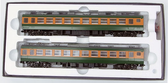 公式]鉄道模型(HO-9014国鉄 153系急行電車 (冷改車) 2両増結セット (M