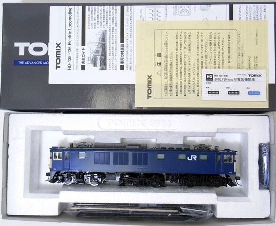 公式]鉄道模型(HO-136JR EF64-1000形電気機関車 (JR貨物仕様))商品詳細｜TOMIX(トミックス)｜ホビーランドぽち