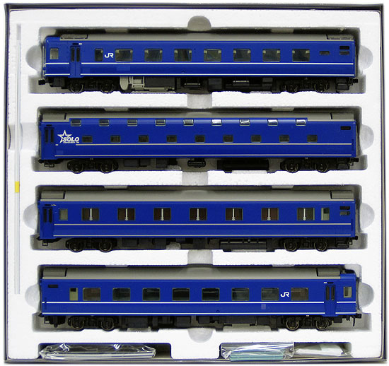 公式]鉄道模型(HO-058JR 14系15形 特急寝台客車 「富士はやぶさ」 4両