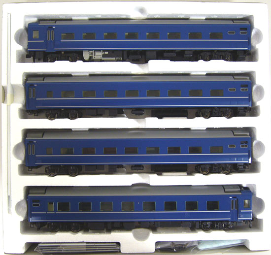 公式]鉄道模型(HO-057国鉄 14系15形 特急寝台客車 4両基本セット)商品 ...