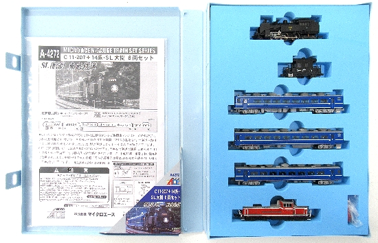 公式]鉄道模型(A4272C11-207+14系 SL大樹 6両セット)商品詳細｜マイクロエース｜ホビーランドぽち