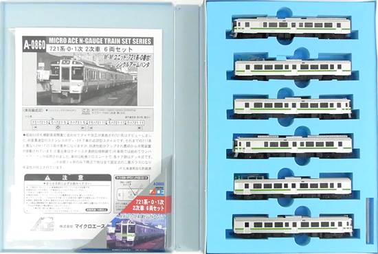 買い日本マイクロエース　A0860 　721系−0・1次2次車　6両セット 鉄道模型
