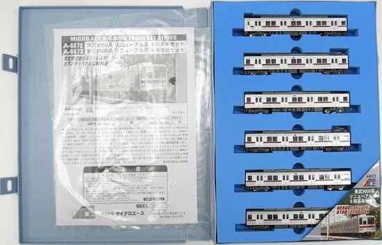 公式]鉄道模型(A6672東武9000系 リニューアル車 6両基本セット)商品詳細｜マイクロエース｜ホビーランドぽち