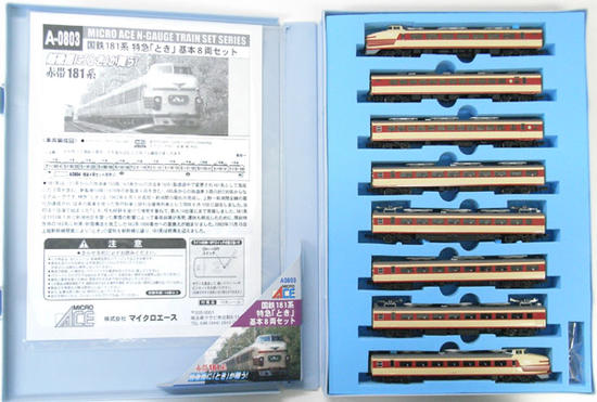 公式]鉄道模型(A0803国鉄 181系 特急「とき」 8両基本セット)商品詳細 ...