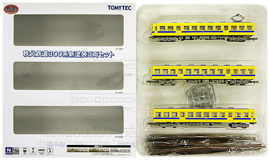 公式]鉄道模型((753-755) 鉄道コレクション 秩父鉄道 300系 新塗装 3両