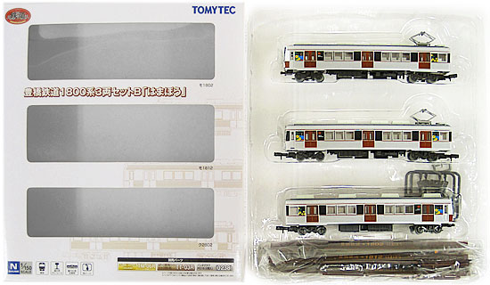 公式]鉄道模型((602-604) 鉄道コレクション 豊橋鉄道 1800系 3両セットB「はまぼう」)商品詳細｜TOMYTEC(トミーテック )｜ホビーランドぽち