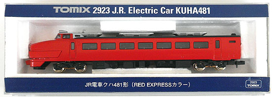 公式]鉄道模型(2923JR電車 クハ481形 (RED EXPRESSカラー))商品詳細｜TOMIX(トミックス)｜ホビーランドぽち