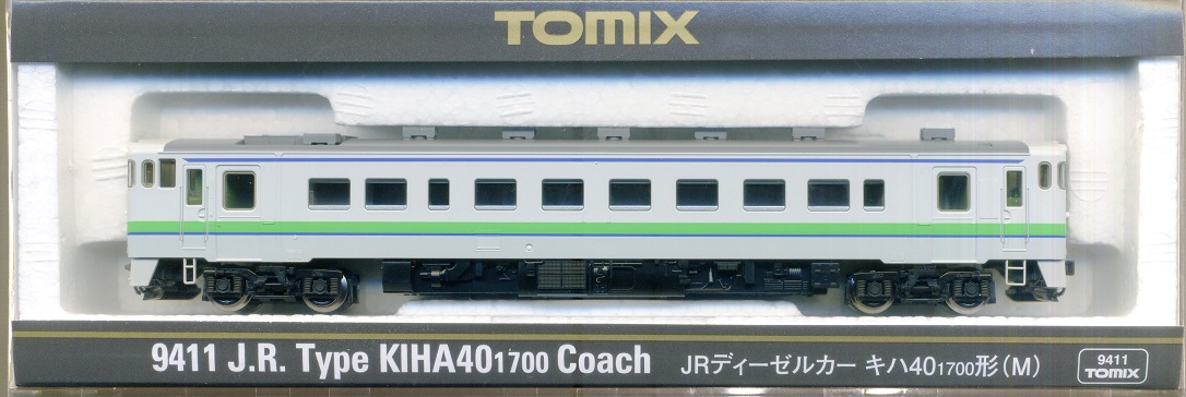 公式]鉄道模型(9411JRディーゼルカー キハ40-1700形 (M))商品詳細 