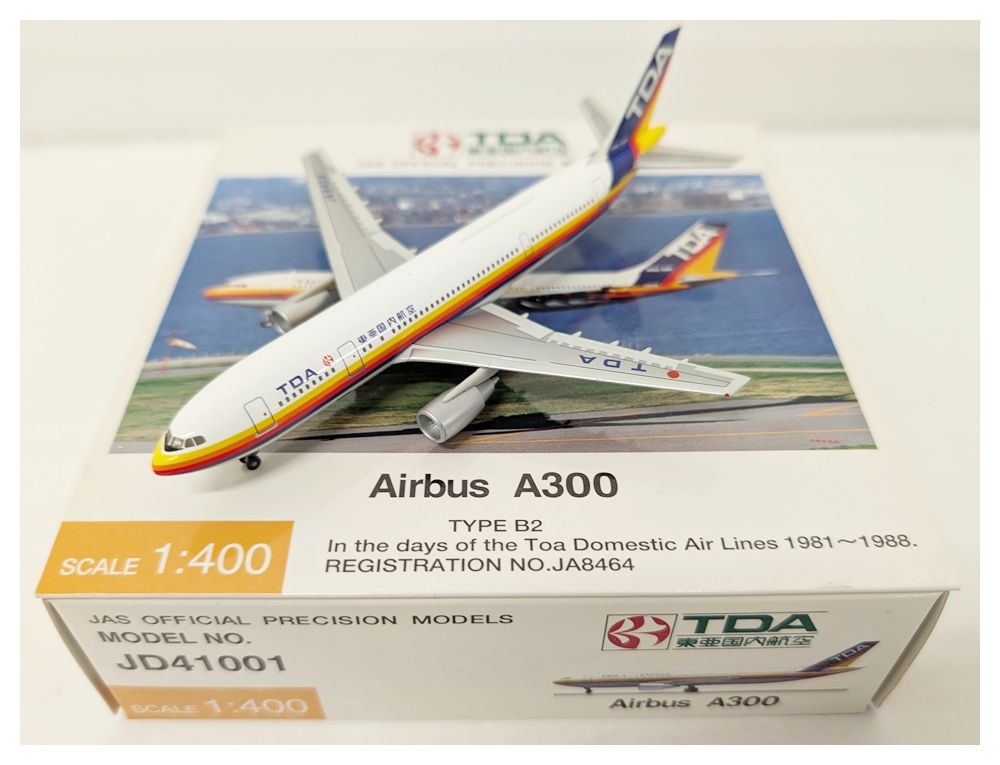 公式]TOY(TDA 東亜国内航空 A300 TYPE B2 JA8464)商品詳細｜全日空商事｜ホビーランドぽち