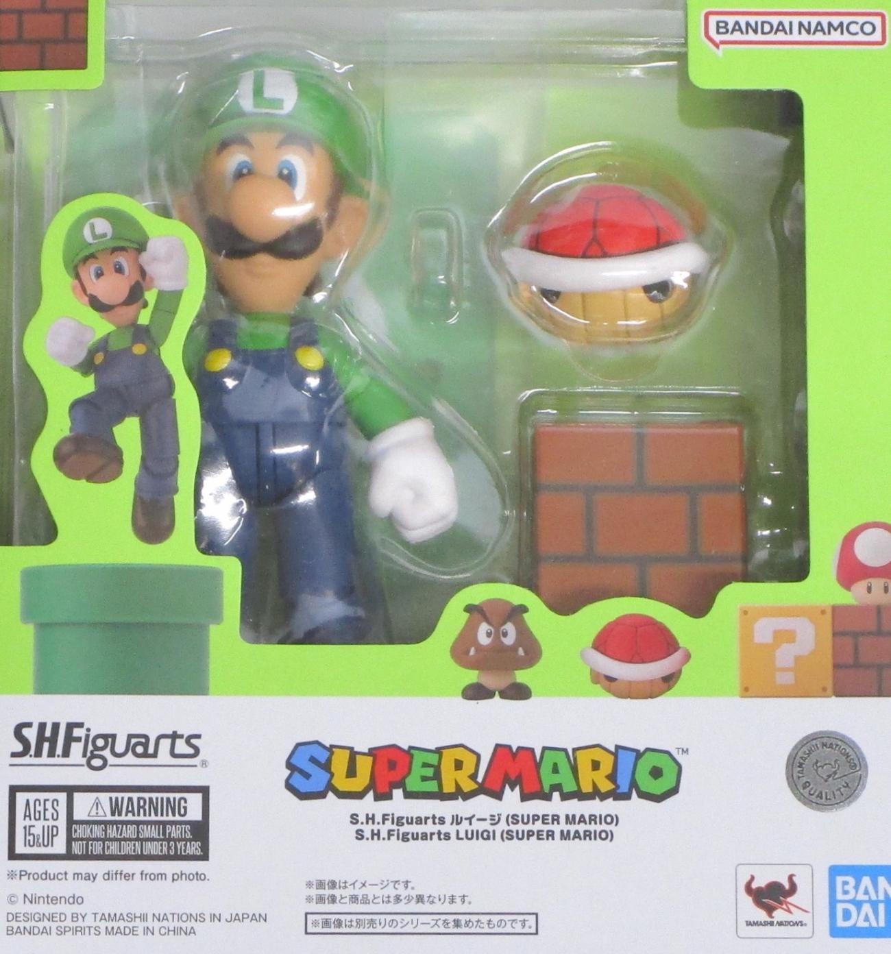 公式]TOY(スーパーマリオS.H.Figuarts ルイージ(SUPER MARIO))商品詳細 