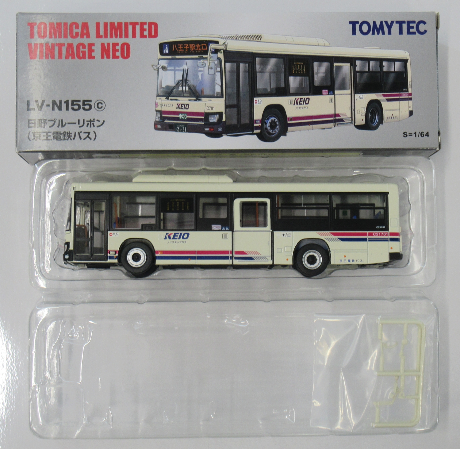 ⭐️中古品【TLV】LV-N155c 日野ブルーリボン 京王電鉄バス 公式]TOY(トミカリミテッドヴィンテージNEO LV-N155c 日野ブルーリボン
