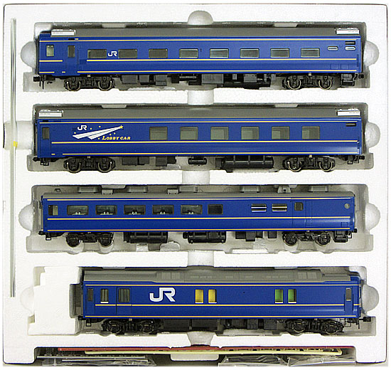公式]鉄道模型(HO-9010JR 24系25形 特急寝台客車 (北斗星・JR東日本 