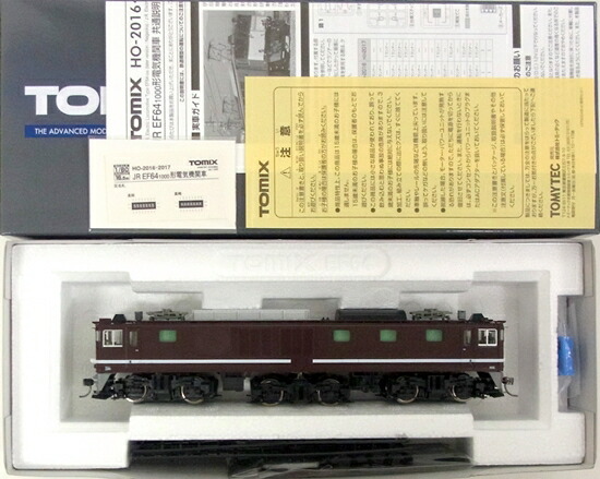 公式]鉄道模型(HO-2017JR EF64-1000形電気機関車 (1052号機・茶色 