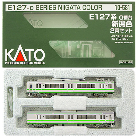 公式]鉄道模型(10-581E127系0番台 新潟色 2両セット)商品詳細｜KATO 