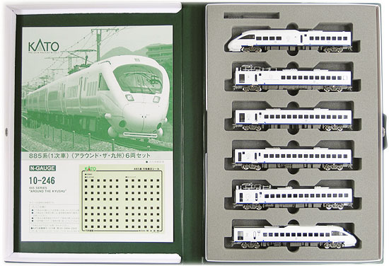 公式]鉄道模型(10-246885系(1次車)「アラウンド・ザ・九州」6両セット 