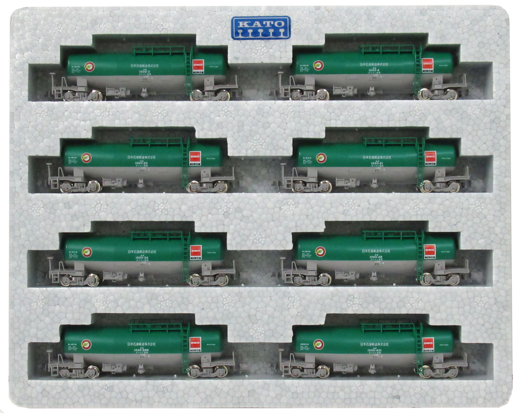 公式]鉄道模型(10-455タキ1000 日本石油輸送色 ENEOS 8両セット)商品 