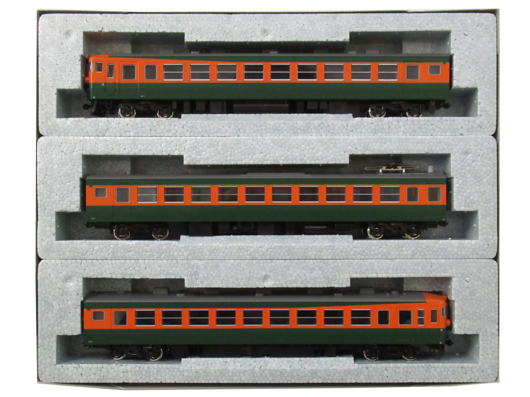 KATO HOゲージ 165系 急行形電車 増結 3両セット 3-506 鉄道模型 電車