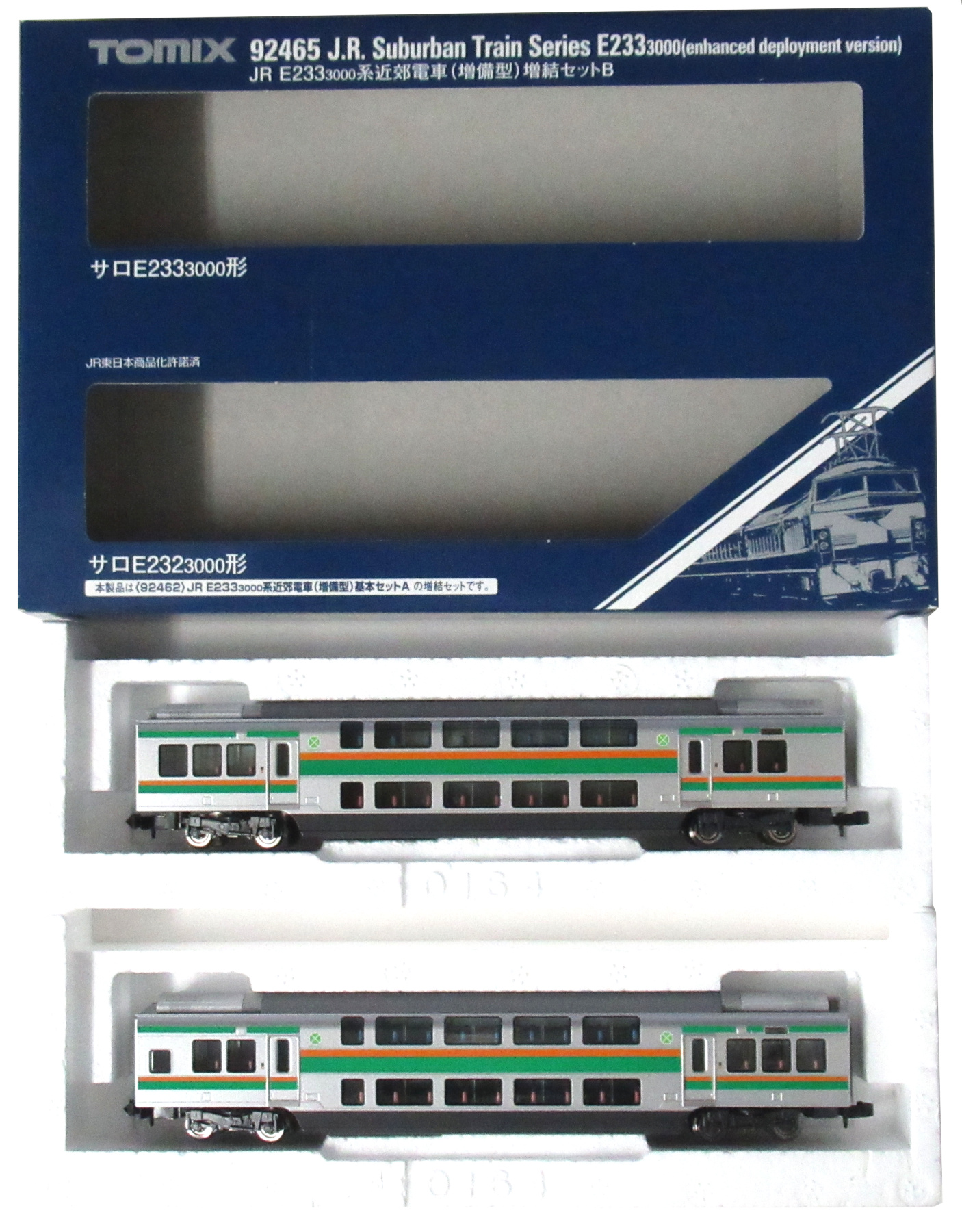 TOMIX 92464 JR E233 3000系近郊電車(増備型) 増結セットA - 鉄道模型
