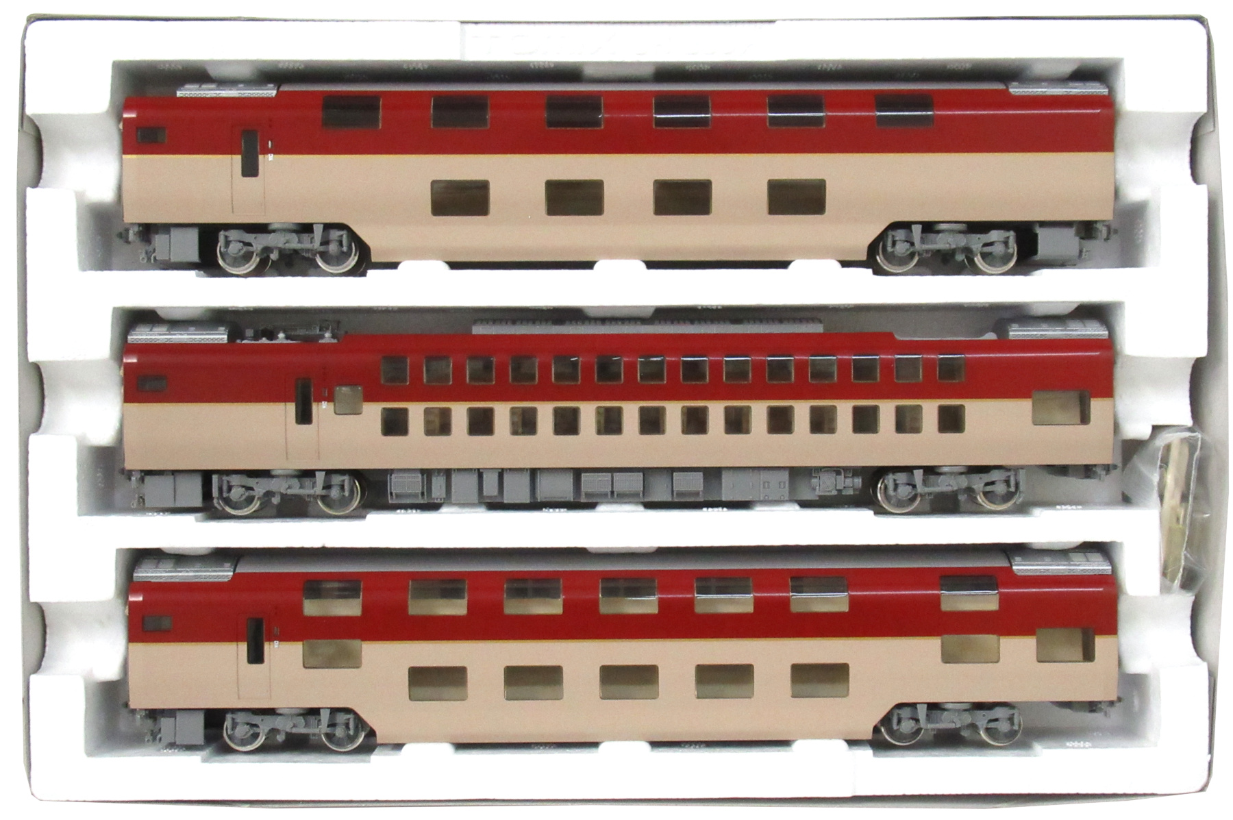 公式]鉄道模型(HO-9001+HO-9003JR 285系特急寝台電車 (サンライズ ...