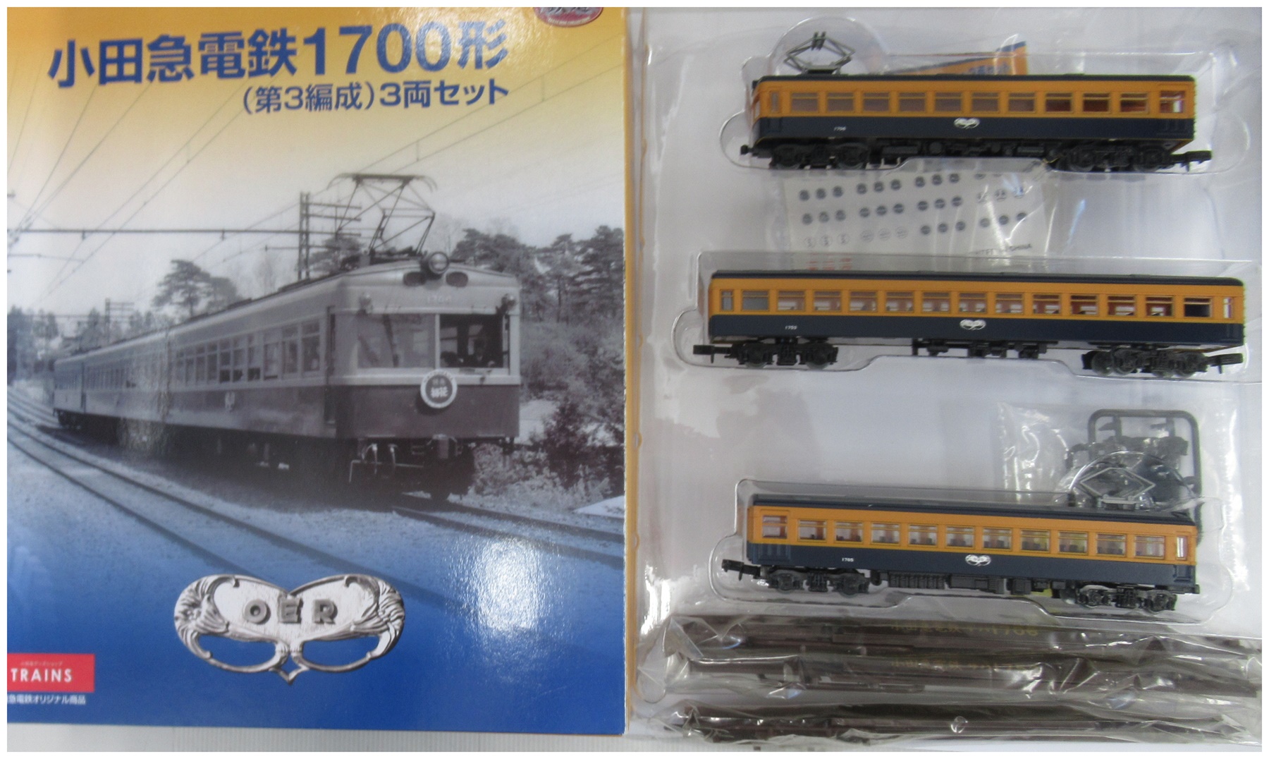 公式]鉄道模型((K275-K277) 鉄道コレクション小田急電鉄1700形(第3編成