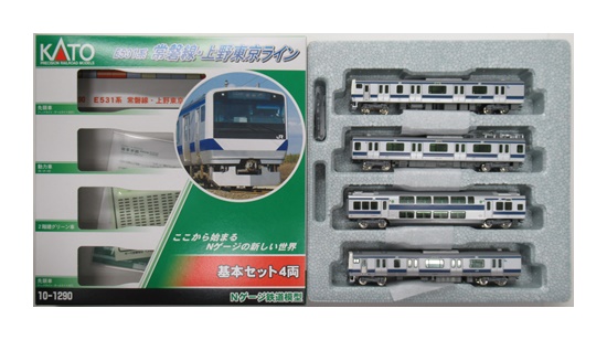 KATO E531系 10-1290〜10-1293 15両セット(室内灯付) KATO E531系 10-1290〜10-1293 15両セット(室内灯付) KATO鉄道
