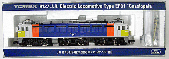 公式]鉄道模型(9127JR EF81形 電気機関車 (カシオペア色))商品詳細