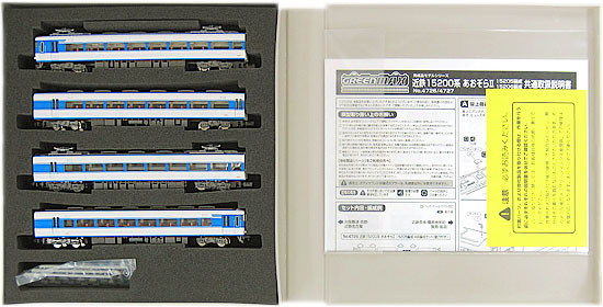 公式]鉄道模型(4727近鉄15200系 あおぞらII 15206編成 4輛編成セット
