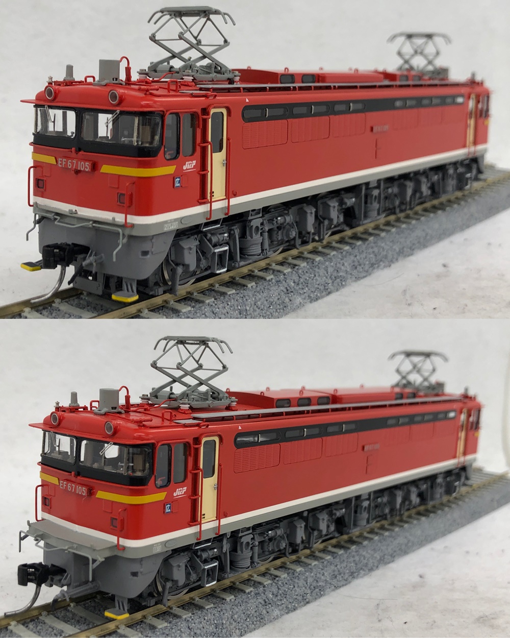 公式]鉄道模型(JR貨物 EF67 105 広島)商品詳細｜ムサシノモデル 