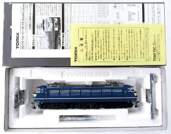 公式]鉄道模型(HO-116国鉄 EF66形電気機関車 (ひさし付))商品詳細｜TOMIX(トミックス)｜ホビーランドぽち